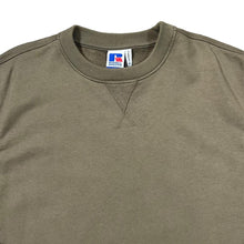 Load image into Gallery viewer, RUSSELL ATHLETIC x HIP Classic Basic Khaki Green Crewneck Sweatshirt
