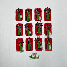Load image into Gallery viewer, Vintage 90&#39;s GROLSCH Beer Drinks Promo Art Style Spellout Graphic T-Shirt
