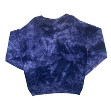 Load image into Gallery viewer, Vintage The Mountain (1995) Native American Graphic Navy Blue Tie Dye Sweatshirt
