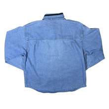 Load image into Gallery viewer, Vintage John F. Gee Cowboy Western Blue Denim Long Sleeve Shirt
