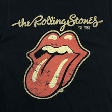 Load image into Gallery viewer, THE ROLLING STONES Classic Tongue Logo Spellout Rock Band Graphic T-Shirt
