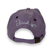 Load image into Gallery viewer, ANIMAL Surfer Embroidered Logo Spellout Y2K Purple Baseball Cap
