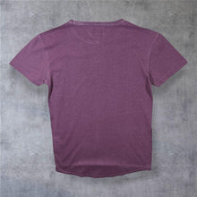 Load image into Gallery viewer, Hilfiger Denim Tommy Hilfiger Spellout Graphic Longline Burgundy T-Shirt
