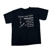 Load image into Gallery viewer, Vintage DAVID LEE ROTH “European Tour 2004” Glam Metal Hard Rock Band Graphic T-Shirt
