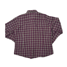 Load image into Gallery viewer, BARBOUR “SMU Windermere Shirt” Purple Olive Check Long Sleeve Flannel Cotton Shirt
