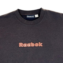Load image into Gallery viewer, Early 00&#39;s Reebok Essentials Embroidered Spellout Faded Distressed Sweatshirt
