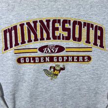 Load image into Gallery viewer, Vintage Lee "Minnesota Golden Gophers" College Graphic Grey Sweatshirt
