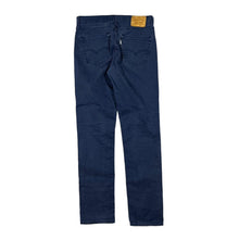 Load image into Gallery viewer, LEVI&#39;S 511 White Tab Blue Micro Corduroy Slim Fit Trousers
