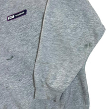Load image into Gallery viewer, Vintage REEBOK Classic Embroidered Mini Logo Grey Crewneck Sweatshirt
