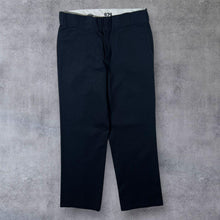 Load image into Gallery viewer, Dickies 874 Original Fit Skater Workwear Classic Black Chino Trousers

