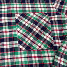 Load image into Gallery viewer, Vintage 90’s H. FRANKLIN Plaid Check Long Sleeve Cotton Flannel Shirt
