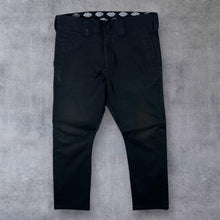 Load image into Gallery viewer, Dickies Classic Skater Black Straight Leg Chino Trousers
