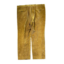 Load image into Gallery viewer, Vintage JOHN G HARDY Made In Great Britain Tan Corduroy Cord Straight Leg Trousers
