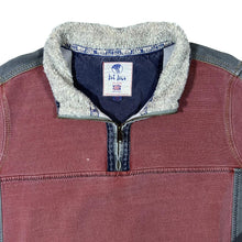 Load image into Gallery viewer, Fat Face &quot;The Airlie&quot; Sherpa Collared Heavy Cotton 1/4 Zip Sweatshirt Top
