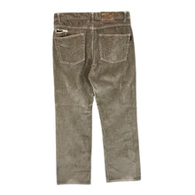 Load image into Gallery viewer, Vintage DOCKLAND Jeans Wear Classic Brown Corduroy Cord Straight Leg Trousers
