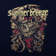 Load image into Gallery viewer, Summer Breeze Festival 2011 Hard Rock Heavy Metal Music Band Lineup Black T-Shirt
