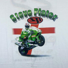 Load image into Gallery viewer, Vintage 90's Dread Racing STEVE PLATER Motorsports MOTO GP Superbike Graphic T-Shirt
