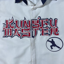 Load image into Gallery viewer, Early 00's Identic "Kung Fu Master" Embroidered Spellout Y2K Graphic Shirt
