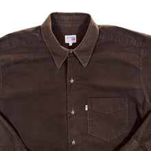 Load image into Gallery viewer, Vintage LEVI'S White Tab Classic Brown Long Sleeve Cotton Shirt
