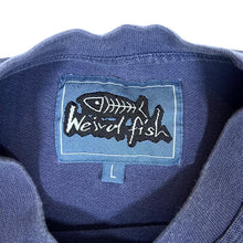 Load image into Gallery viewer, Early 00&#39;s WEIRD FISH Classic Embroidered Mini Logo Colour Block Long Sleeve T-Shirt
