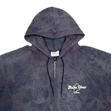 Load image into Gallery viewer, Champion MAINE DINER &quot;Wicked Good&quot; Souvenir Graphic Bleach Tie Dye Zip Hoodie
