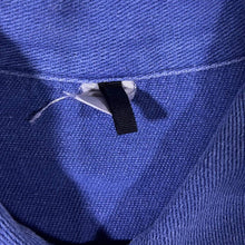 Load image into Gallery viewer, Vintage French Chore Worker Style Faded Blue Denim Distressed Cotton Jacket
