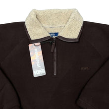 Load image into Gallery viewer, Deadstock Early 00&#39;s PUFFA &quot;Windproof&quot; Sherpa Teddy Bear Fleece Lined 1/4 Zip Pullover Fleece Sweatshirt
