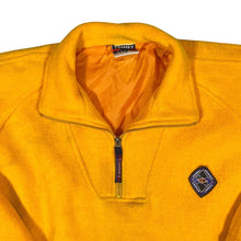 Load image into Gallery viewer, Early 00&#39;s TOMMY SPORT Mini Logo Yellow 1/4 Zip Fleece Sweatshirt
