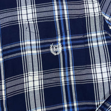 Load image into Gallery viewer, CHAPS &quot;Performance&quot; Classic Plaid Check Cotton Polyester Long Sleeve  Button-Up Shirt
