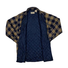 Load image into Gallery viewer, Vintage NORTHWEST TERRITORY Lumberjack Plaid Check Lightly Padded Flannel Over Shirt

