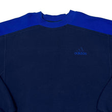 Load image into Gallery viewer, Vintage 90’s ADIDAS Colour Block Embroidered Logo Crewneck Sweatshirt

