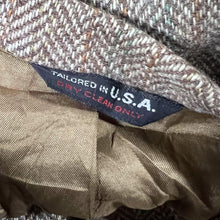 Load image into Gallery viewer, Vintage 80's 90's Preppy Herringbone Tailored In USA Sport Coat Blazer Jacket
