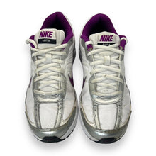 Load image into Gallery viewer, NIKE DART 8 White Silver Purple Running Sneakers Trainers Shoes
