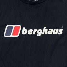 Load image into Gallery viewer, BERGHAUS Classic Big Logo Spellout Graphic Long Sleeve T-Shirt

