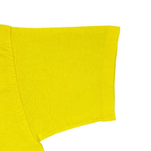 Load image into Gallery viewer, Vintage FRUIT OF THE LOOM Classic Mini Logo Graphic Yellow Single Stitch T-Shirt
