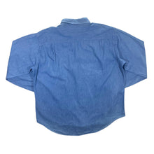 Load image into Gallery viewer, Vintage 417 By Van Heusen Classic Blue Denim Long Sleeve Button-Up Shirt
