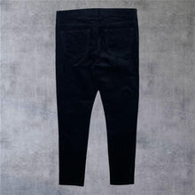Load image into Gallery viewer, Joe Fresh Slim Fit Low Rise Black Corduroy Cord Trousers
