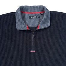 Load image into Gallery viewer, Early 00&#39;s MAINE New England 1/4 Zip Pullover Ribbed Fleece Sweatshirt
