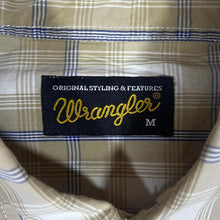 Load image into Gallery viewer, Vintage WRANGLER Multi Plaid Check Long Sleeve Cotton Shirt
