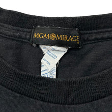 Load image into Gallery viewer, Vintage MGM MIRAGE &quot;Las Vegas&quot; Souvenir Spellout Graphic T-Shirt
