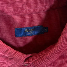 Load image into Gallery viewer, COTTON TRADERS Classic Burgundy Red Corduroy Cord Long Sleeve Shirt
