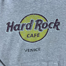 Load image into Gallery viewer, Hard Rock Cafe "Venice" Distressed Style Souvenir Graphic Grey Hoodie
