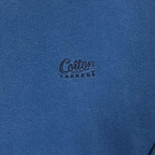 Load image into Gallery viewer, Early 00&#39;s COTTON TRADERS Classic Embroidered Mini Logo Blue Crewneck Sweatshirt
