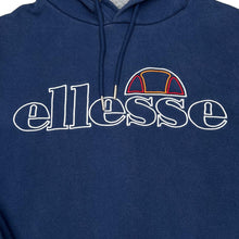 Load image into Gallery viewer, ELLESSE Classic Embroidered Big Logo Spellout Pullover Hoodie
