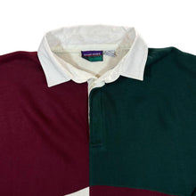 Load image into Gallery viewer, Vintage 90’s GRAND BANKS PERFORMANCE Colour Block Collared Sweatshirt
