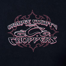 Load image into Gallery viewer, Early 00's Orange County Choppers OCC Biker Y2K Graphic Black Long Sleeve T-Shirt
