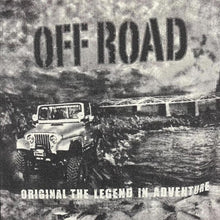 Load image into Gallery viewer, Vintage 90’s Stegol Jeans “Off-Road” All-Over Print Graphic Spellout Grey T-Shirt
