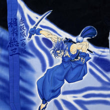 Load image into Gallery viewer, Early 00’s OXYZONE Anime Manga Goth Samurai All-Over Print Polyester Shirt
