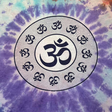 Load image into Gallery viewer, Early 00’s SIESTA Made In Nepal Spiritual Hippy Motif Graphic Tie Dye T-Shirt
