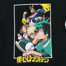Load image into Gallery viewer, MY HERO ACADEMIA Anime Manga Cartoon TV Show Spellout Graphic T-Shirt
